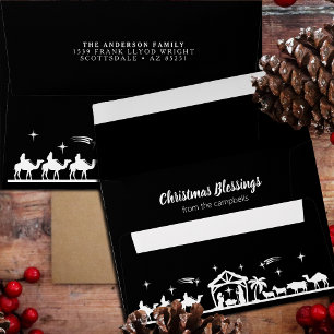 Christian Religion Customized Religious Christmas Envelope