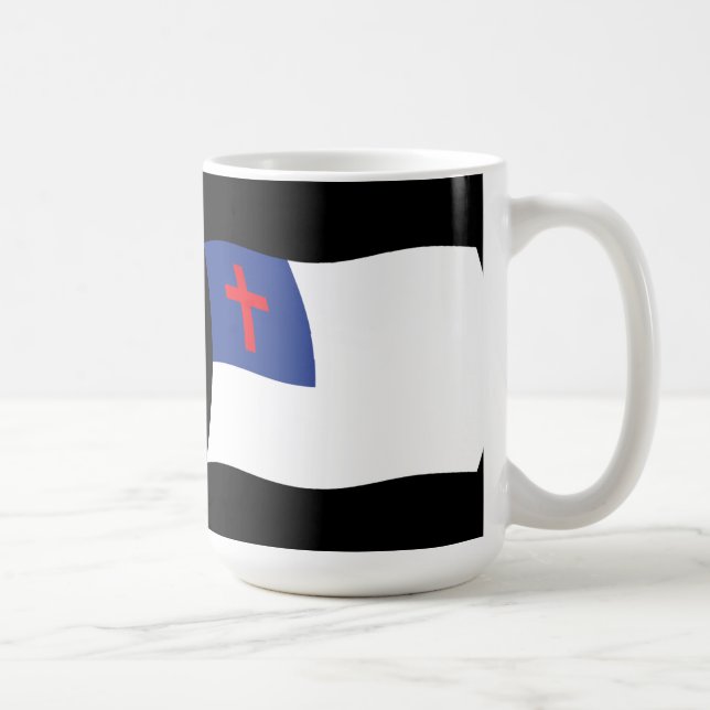 Christian Religion Flag Mug (Right)