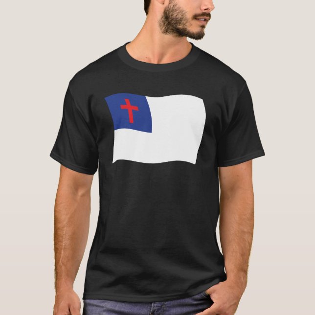 Christian Religion Flag Shirt (Front)