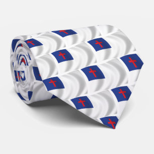Christian Religion Flag Tie
