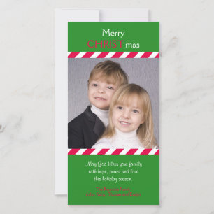 Christian Religious Christmas Photo Cards