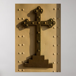 Christian religious cross, Iraq Poster