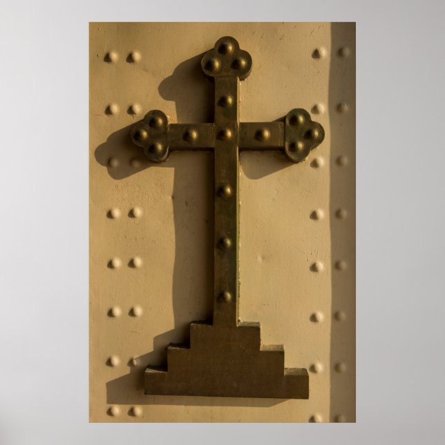 Christian religious cross, Iraq Poster (Front)