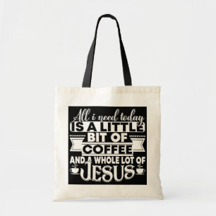 Christian Religious Distressed All I Need Is Tote Bag