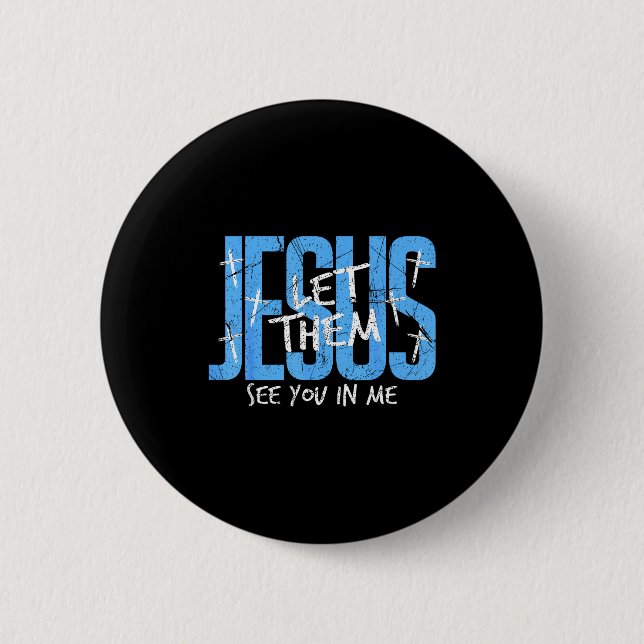 Christian Religious See You In Me Thankful Thanksg 6 Cm Round Badge (Front)