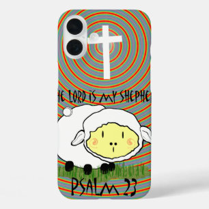 Christian Religious The Lord is my Shepherd iPhone 16 Plus Case