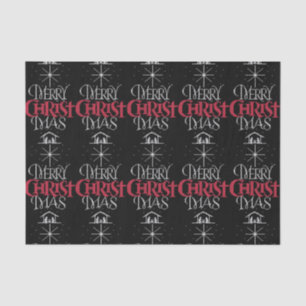 Christian Religious Ugly Merry Christmas Sweater Tissue Paper