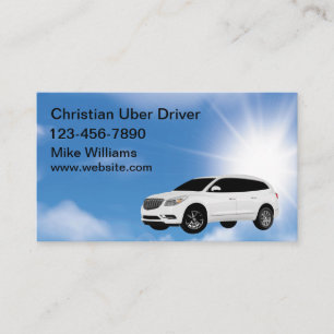 Christian Ride Hailing Service Business Card