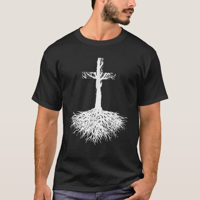 Christian Root your Faith in Jesus Christ T-Shirt (Front)
