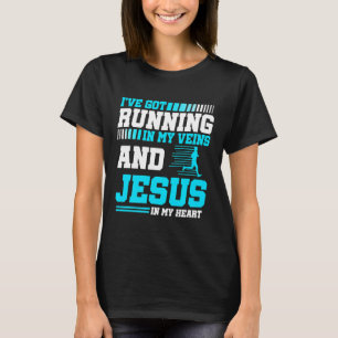 Christian Running Runner Funny Half Marathon 5k G T-Shirt