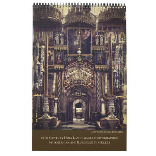 Christian Sacred Sites Bible Calendar