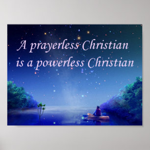 Christian Saying Poster