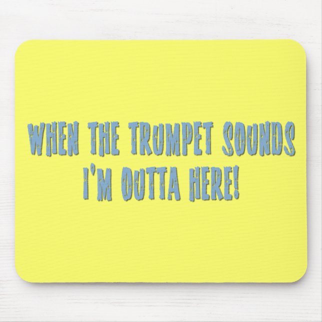 Christian Saying T-shirts and Gifts Mouse Mat (Front)