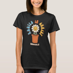 Christian Sayings Jesus Cross Chest Faith Cross_4 T-Shirt