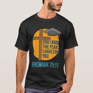 Christian School Graduation Gift Bible Verse T-Shirt