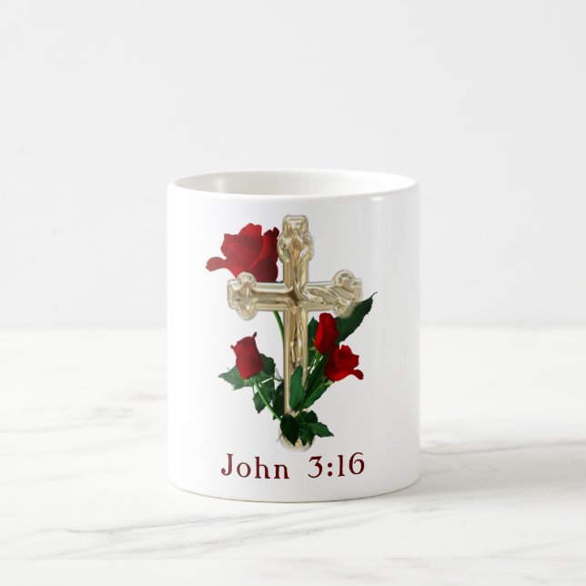 Christian Scripture Coffee Mug (Center)