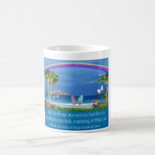 Christian Scripture gifts rainbow art Coffee Mug