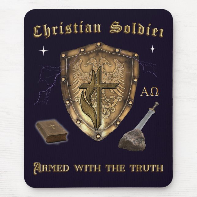 Christian Scripture Mouse Mat (Front)
