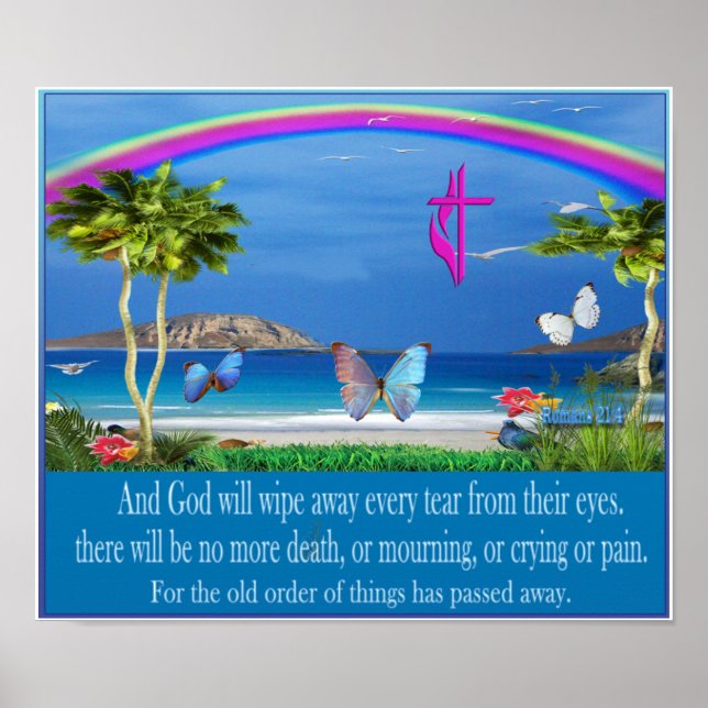 Christian Scripture Poster (Front)