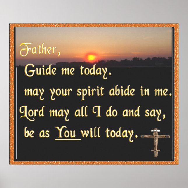 Christian scripture poster (Front)