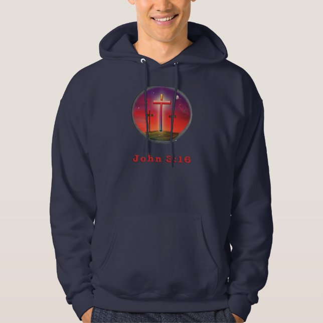Christian scripture t-shirt hoodie (Front)
