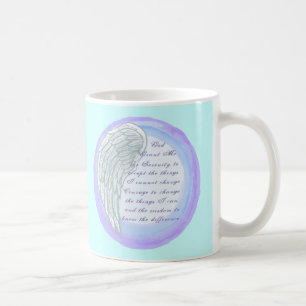 Christian Serenity Prayer Wing Coffee Mug
