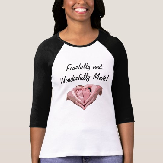 christian shirt "fearfully and wonderfully made"