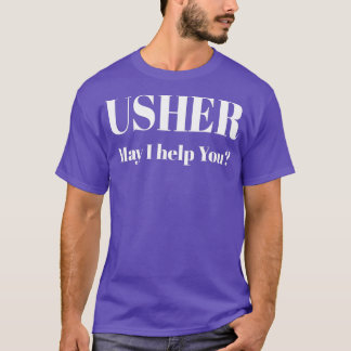 Christian Shirt Usher church gift 