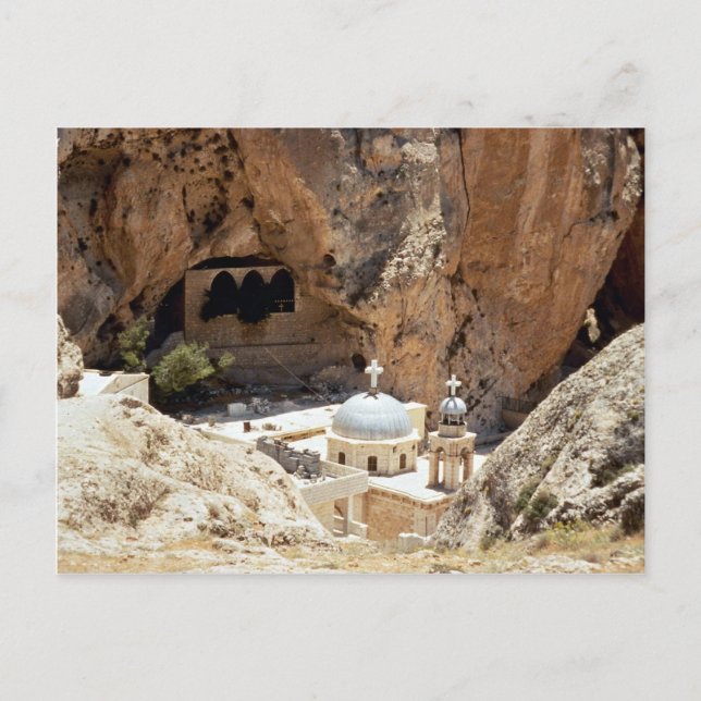 Christian shrine, Ma'lula, Syria Postcard (Front)