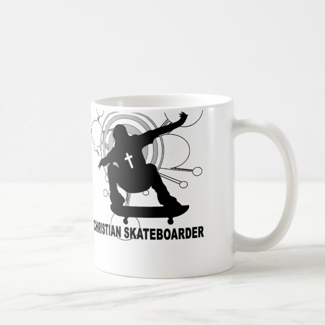 Christian Skateboarder Coffee Mug (Right)