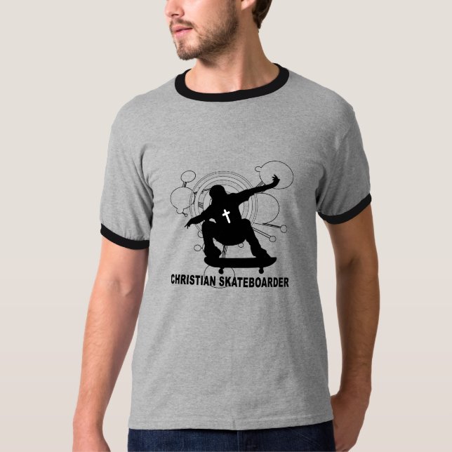 Christian Skateboarder T-Shirt (Front)