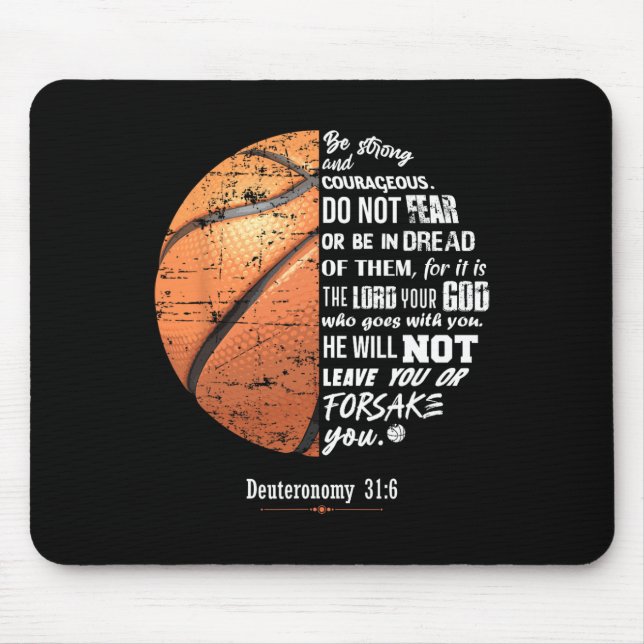 Christian Sketll Deuteronomy Bible Sketll  Mouse Mat (Front)