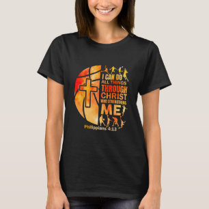 Christian Sketll Men Boys Player Team Religious Gr T-Shirt