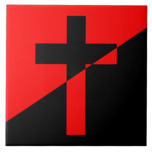Christian Socialism & Anarchism (Liberation) Flag Tile