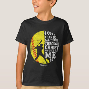 Christian Softll I Can Do All Things Religious Fai T-Shirt
