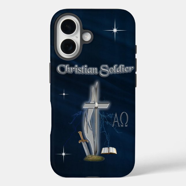 Christian Soldier Case-Mate iPhone Case (Back)