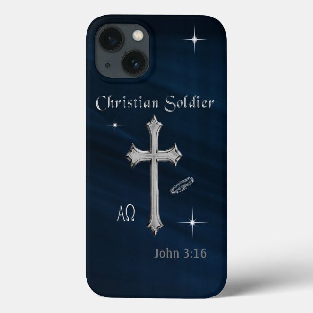 Christian Soldier  Case-Mate iPhone Case (Back)