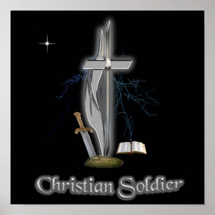 Christian Soldier Poster