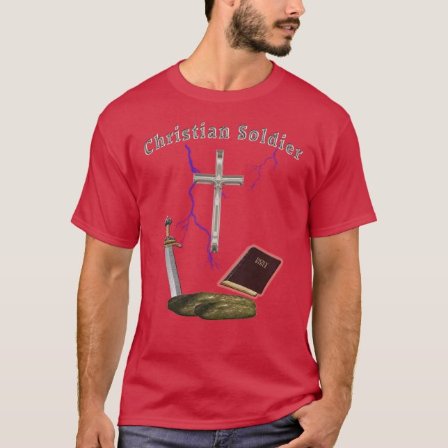 Christian soldier t-shirt (Front)