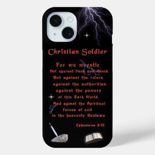 Christian Soldiers iPhone 15 Case