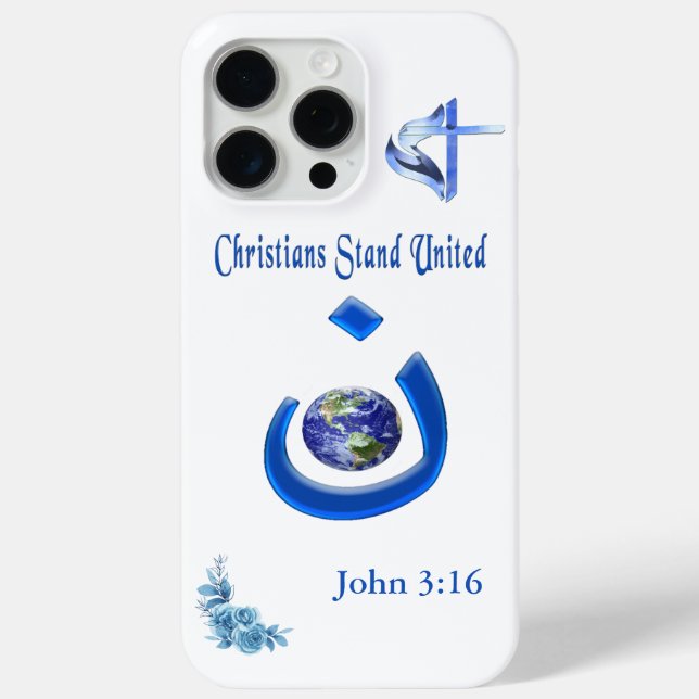 Christian Solidarity Case-Mate iPhone Case (Back)
