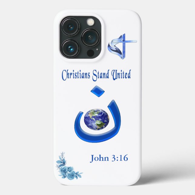 Christian Solidarity Case-Mate iPhone Case (Back)