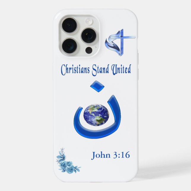 Christian Solidarity iPhone Case (Back)
