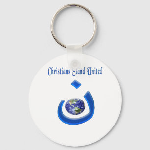 Christian solidarity merchandice key ring