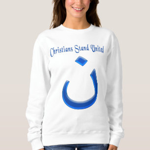 Christian solidarity sweatshirt