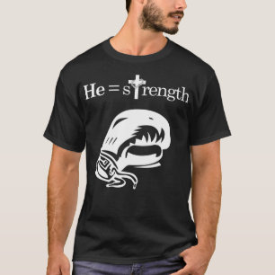 Christian Sports Inspirational Quote Jesus Boxing T-Shirt