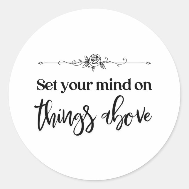 Christian sticker Faith sticker Inspirational (Front)