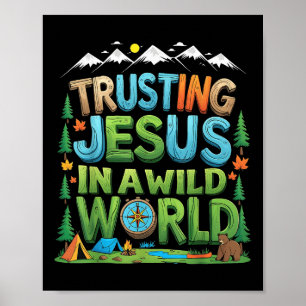 Christian Summer True North Vbs 2025 Trusting Jesu Poster