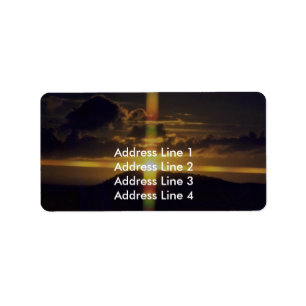 Christian Sunset Label