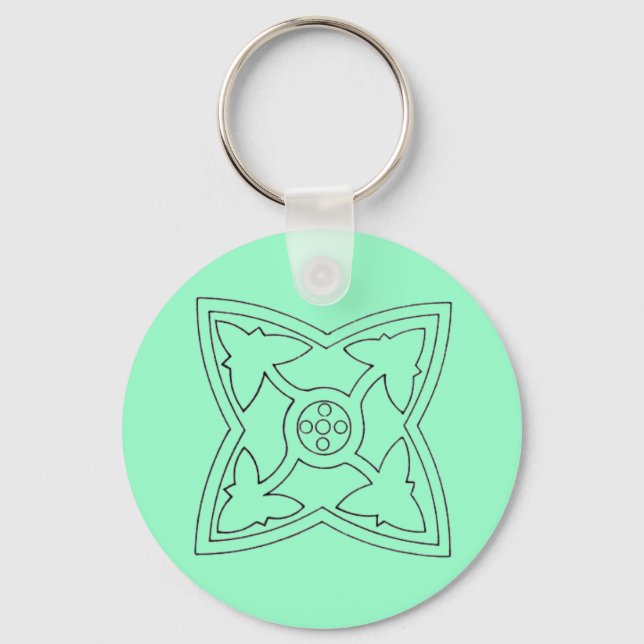 Christian Symbols Keychain (Front)